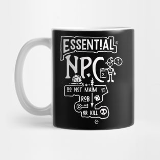 Essential NPC | Non-Playable Character in Dungeons and Dragons Mug